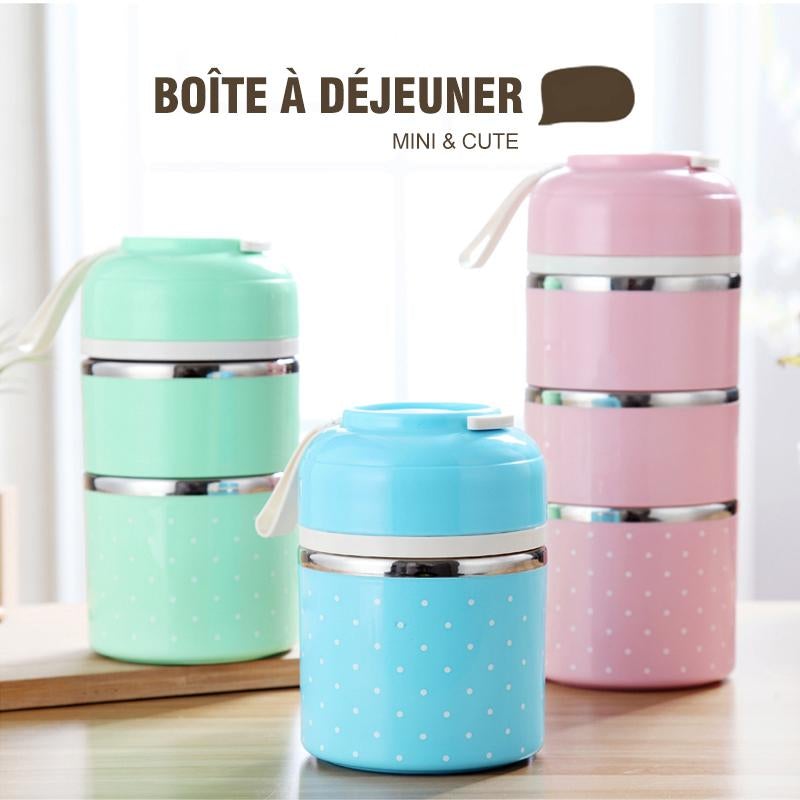 Boîte à Bento En Acier Inoxydable