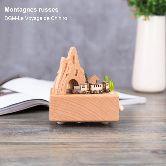 Boîte à Musique en Bois