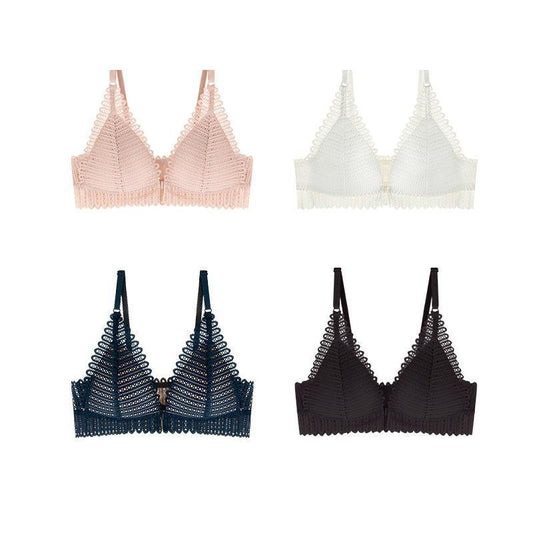 Soutien-gorge Respirant en Dentelle Agrafes Devant