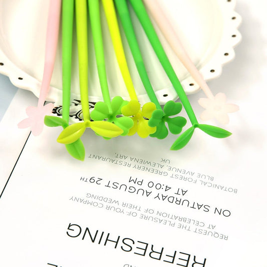 Stylo Créatif en Mode de Petit Herbe