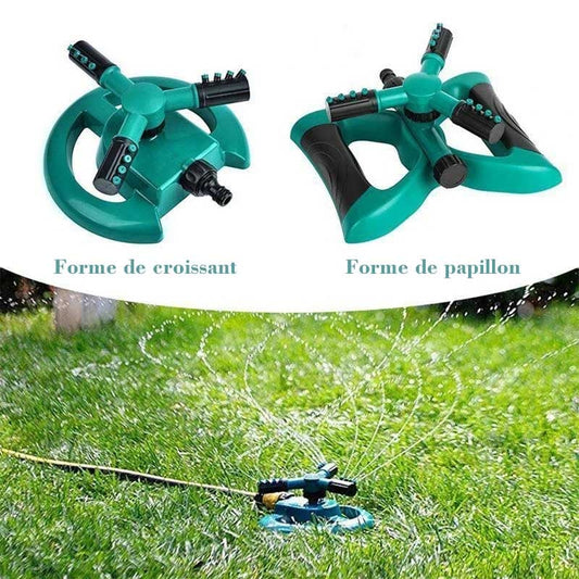 Arroseur Automatique pour Gazon Rotatif à 360°
