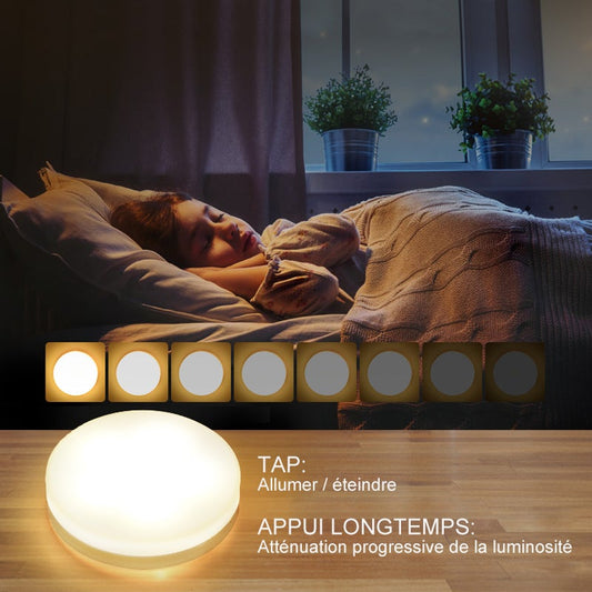 Veilleuse tactile portable