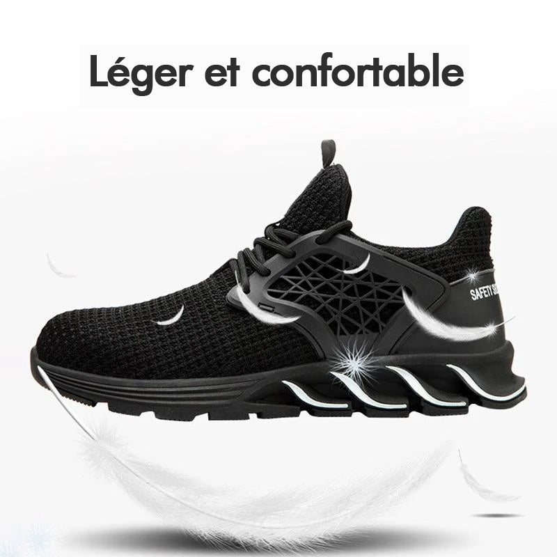 Antidérapante Anti-Perforation Chaussures de Travail