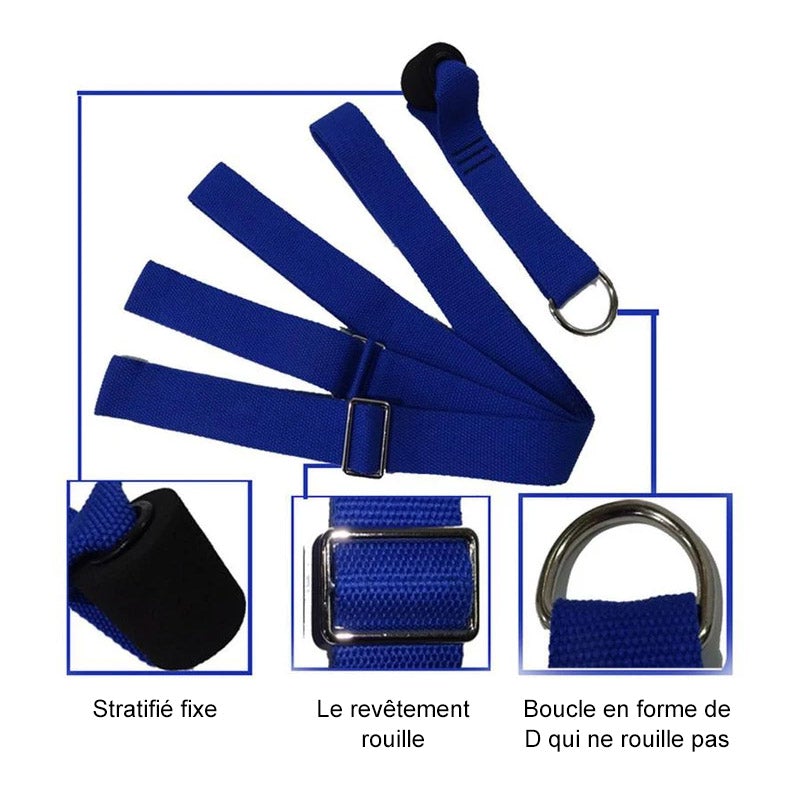 Bande Élastique Réglable de Yoga