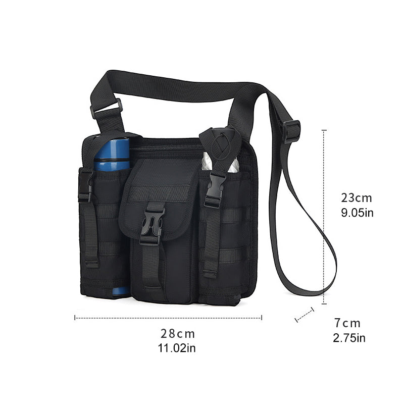 Sac de voyage extérieur d'âge moyen et âgé