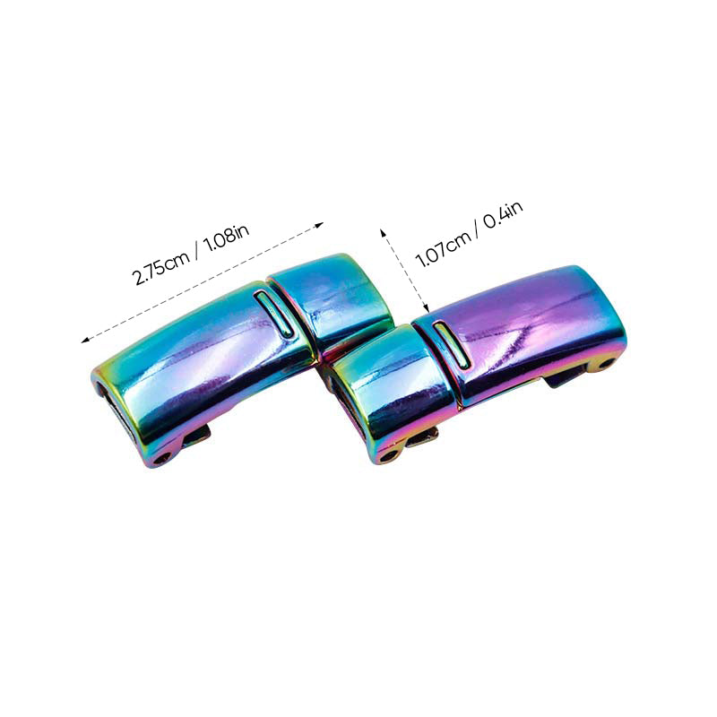 Boucle métallique magnétique pour lacets