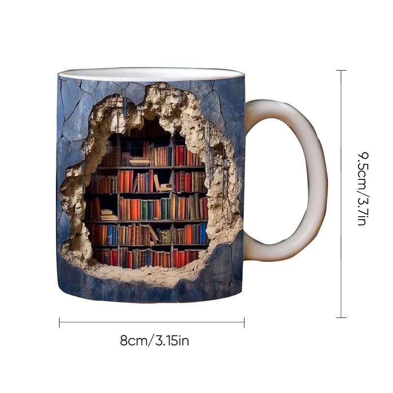 Tasse de bibliothèque 3D Note