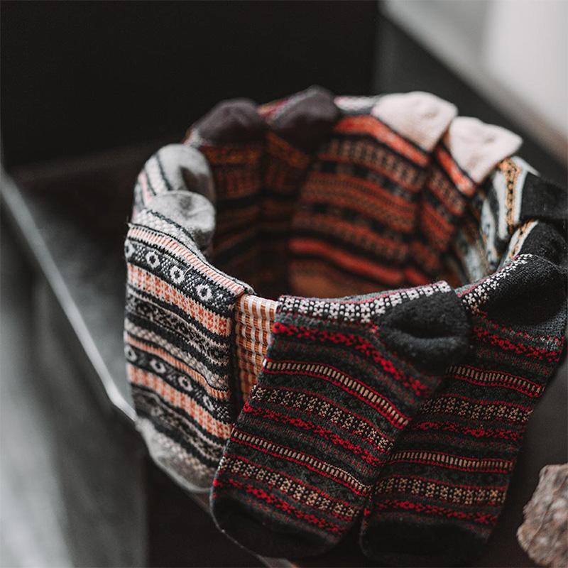 Chaussettes Unisexes De Style Nordique