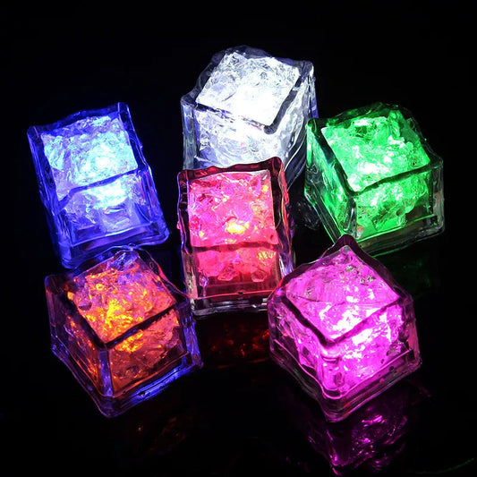 🎅Vente anticipée de Noël🎅Cube de glace LED (12 pcs)