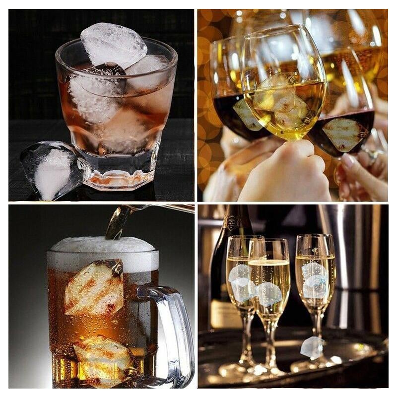 Silicone Moule à Glaçons en Forme de Diament