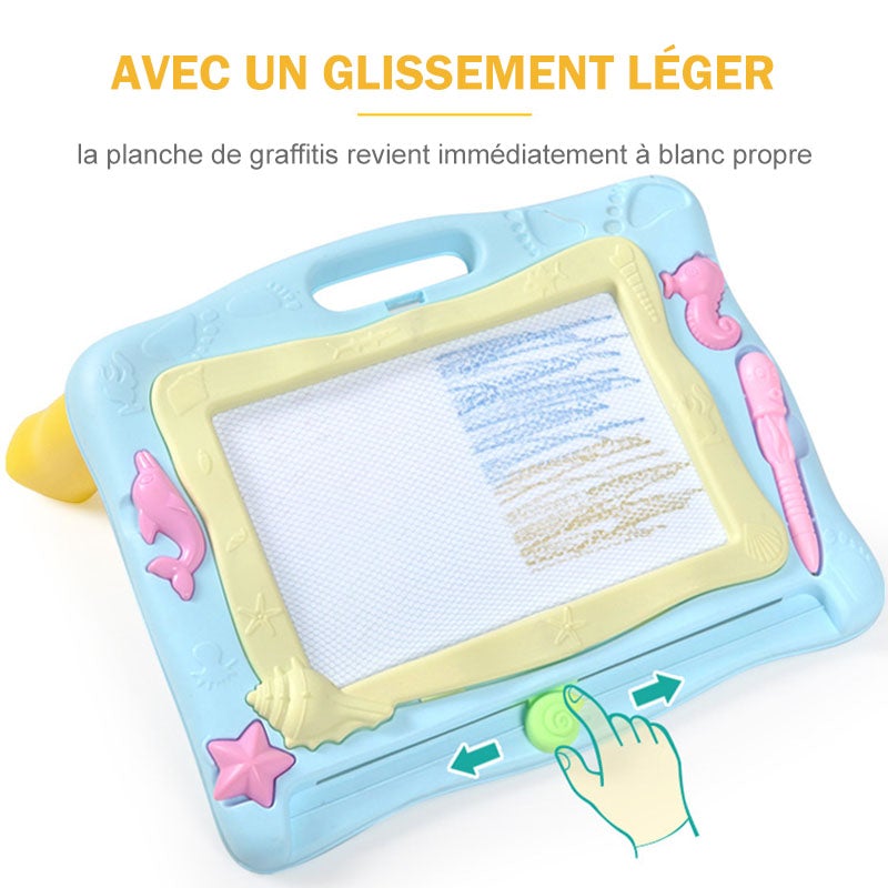 Table de Planche de Graffitis Magnétique Multi pour Enfants