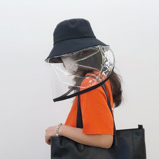 Casquette de Protection Amovible Anti-salive Anti-poussière