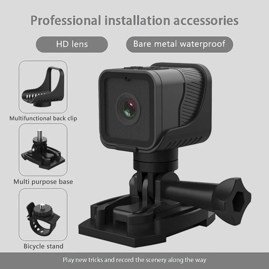 1080P High-Definition wireless small camera, WiFi hotspot mini DV camera, outdoor sports camera, motorcycle driving recorder