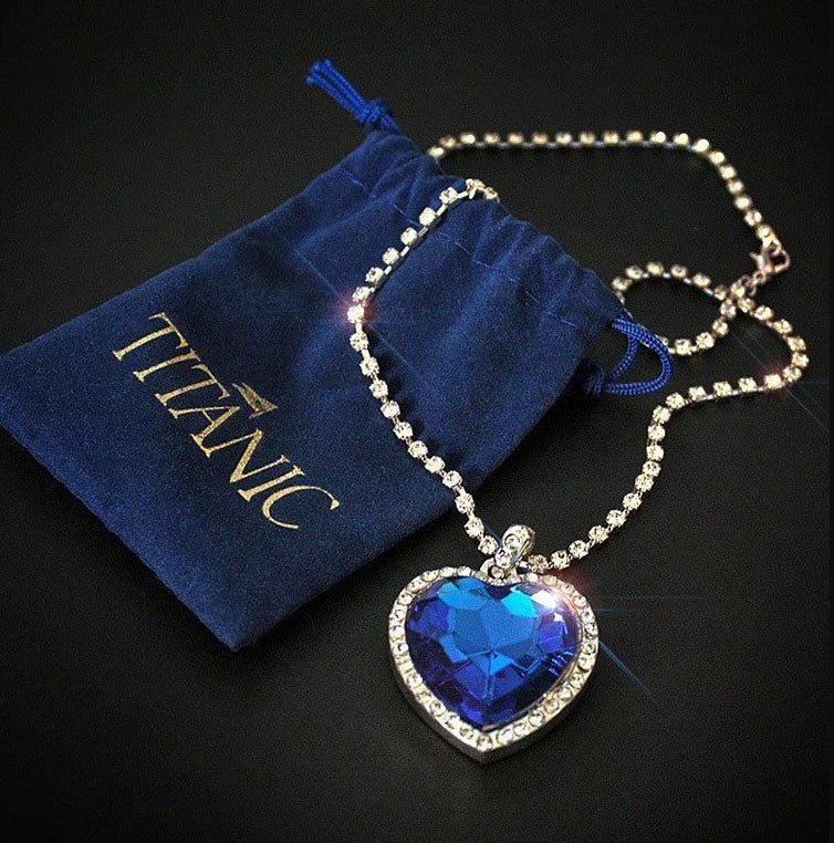 Éternité Bleue - Collier pendentif