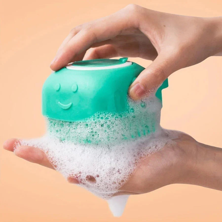 Brosse de Massage de Bain en Silicone Souple