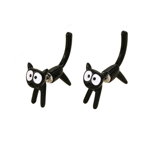 Boucles d'Oreilles Décorative de Chaton