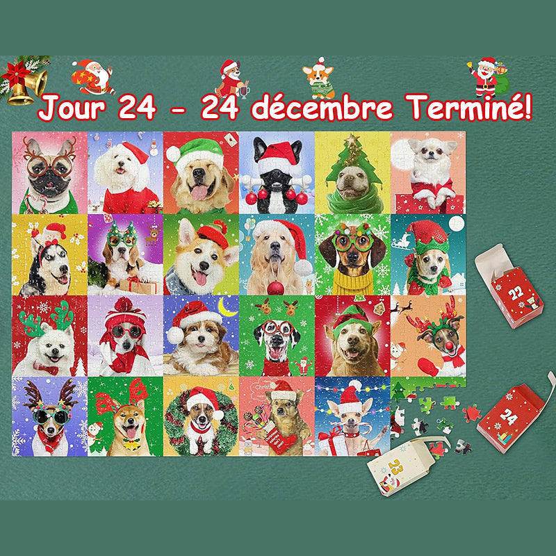 Boîte aveugle Jigsaw de Noël