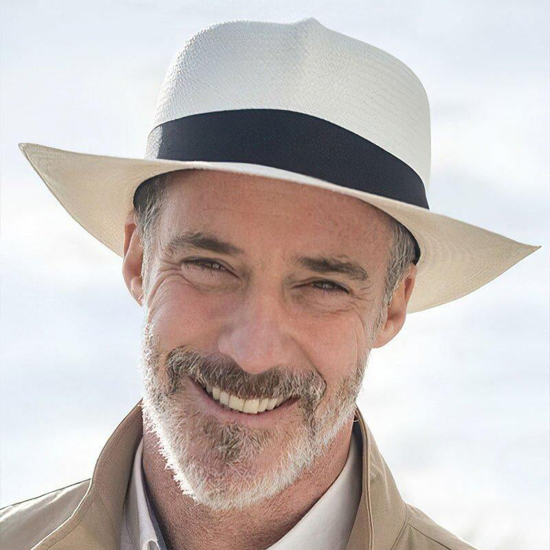 Chapeau de Panama Solaire d'Eté pour Homme