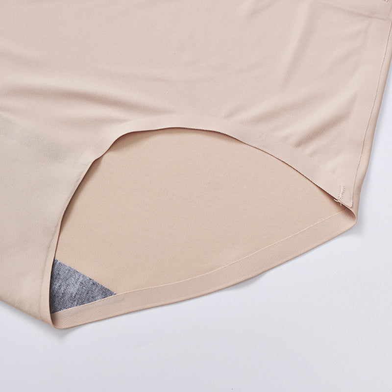 Sous-vêtement/Culotte Respirant en Soie Glacée pour Femmes