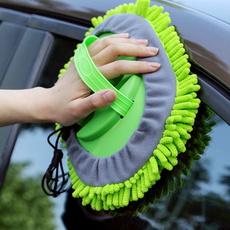 Vadrouille de lavage de voiture télescopique à trois sections