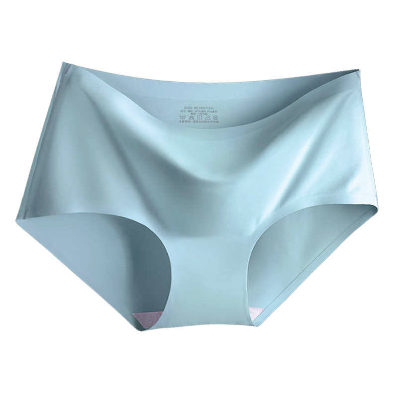 Sous-vêtement/Culotte Respirant en Soie Glacée pour Femmes