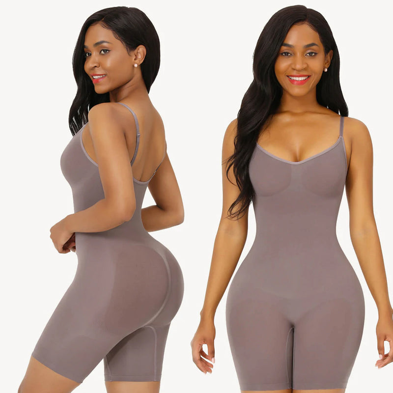 Shapewear élégant de couleur unie pour femmes