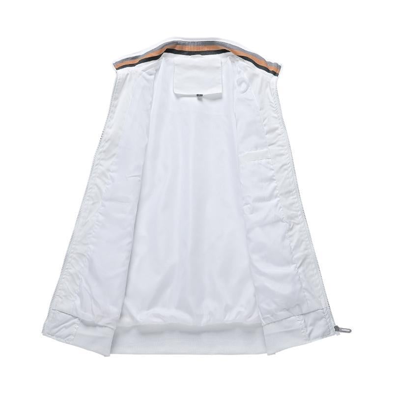 Veste Décontractée Pour Hommes De Couleur Unie