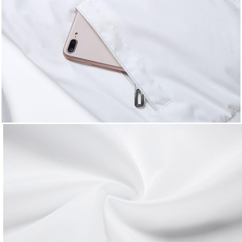 Veste Décontractée Pour Hommes De Couleur Unie