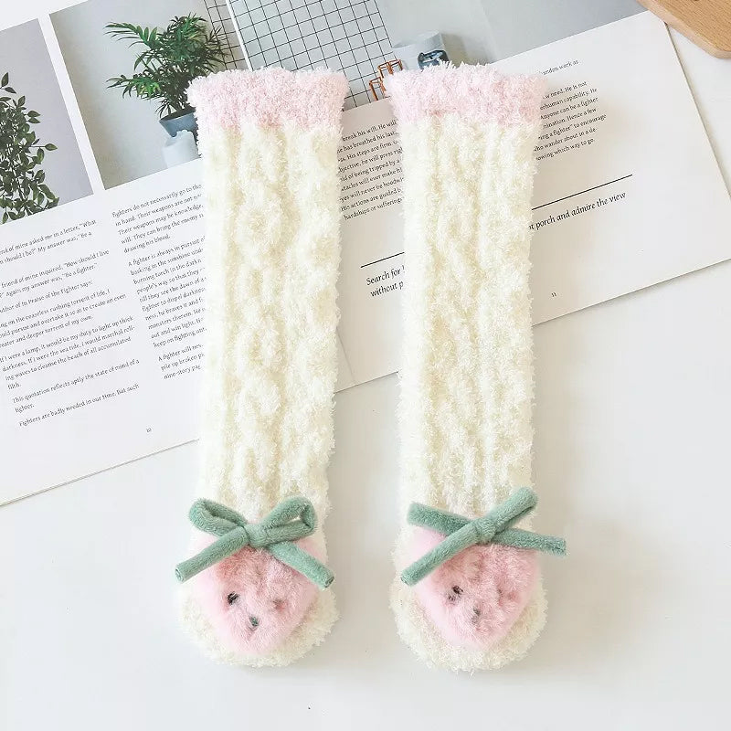 Chaussettes d'Hiver Moelleuses pour Bébé