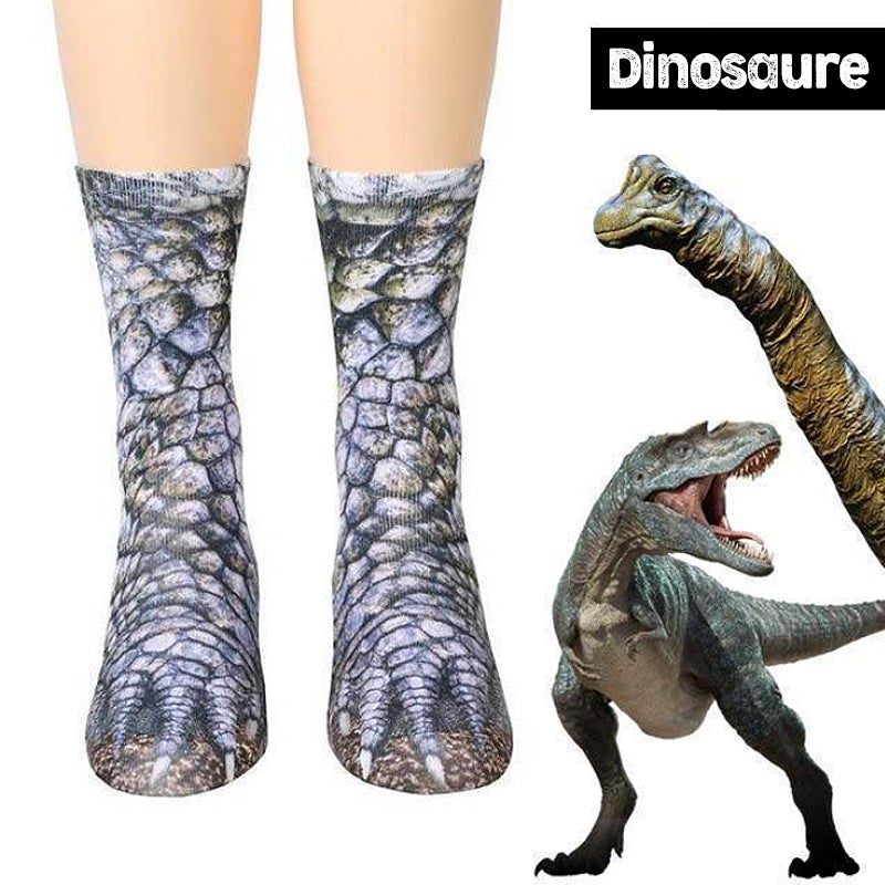 Chaussettes 3D Animal Patte- [TAILLE UNIQUE]