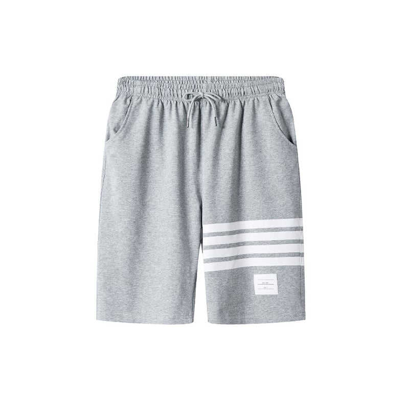 Short de Plage Simple en Coton pour Homme
