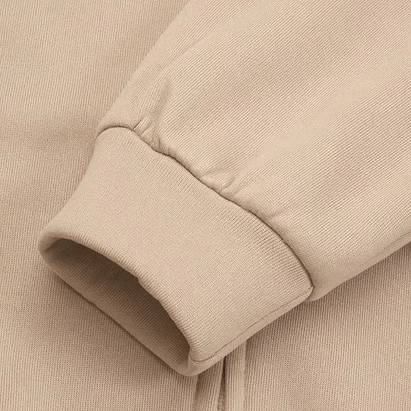 Sweat zippé à Capuche Long Plus en Molleton