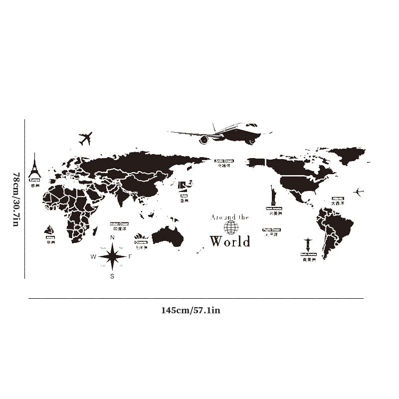 Stickers Muraux Stéréo 3D