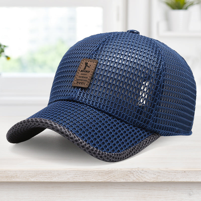 Casquette à Visière en Filet