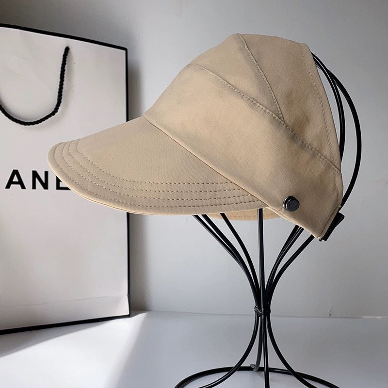 Chapeau de soleil à capuchon creux avec protection UV
