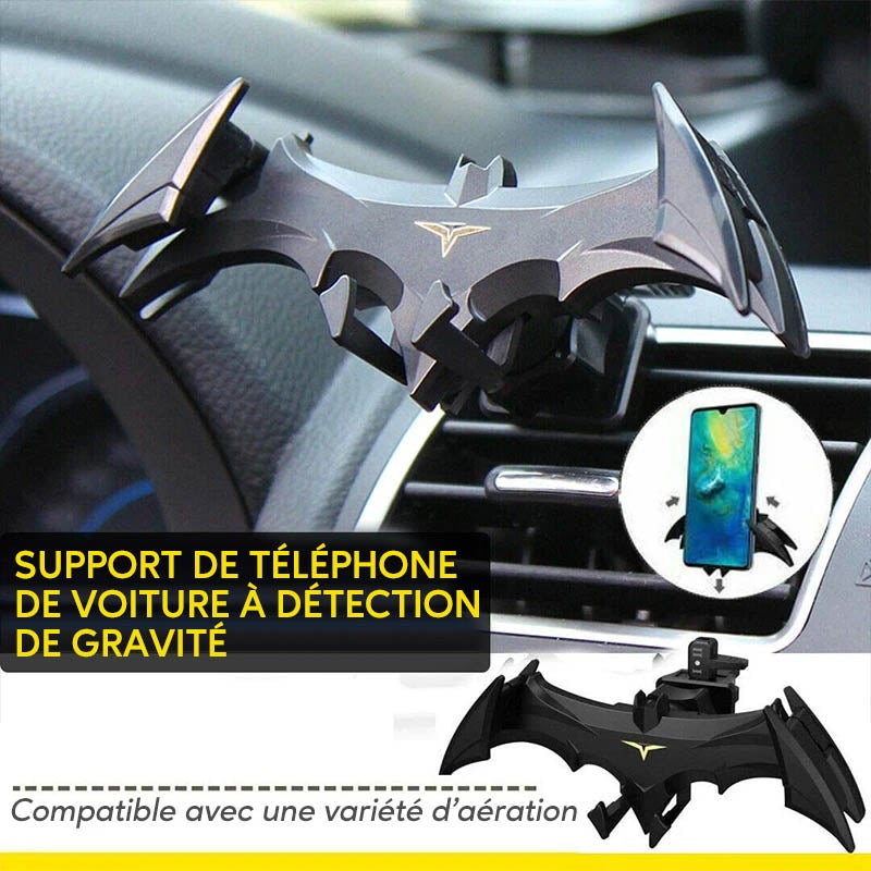 Support de Téléphone de Voiture en Forme de Chauve-souris
