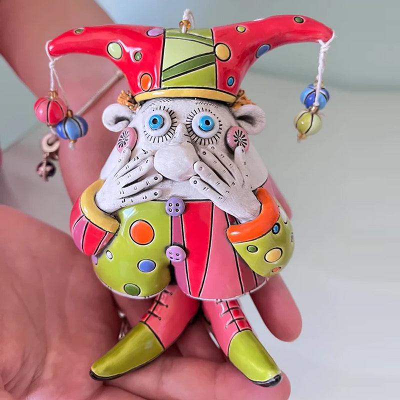 🌈Ornements en forme de clochettes colorées