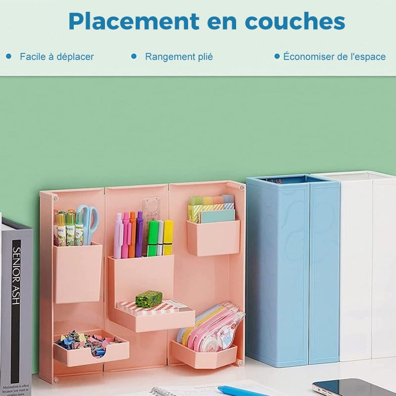 Boîte De Papeterie Magnétique Pliable