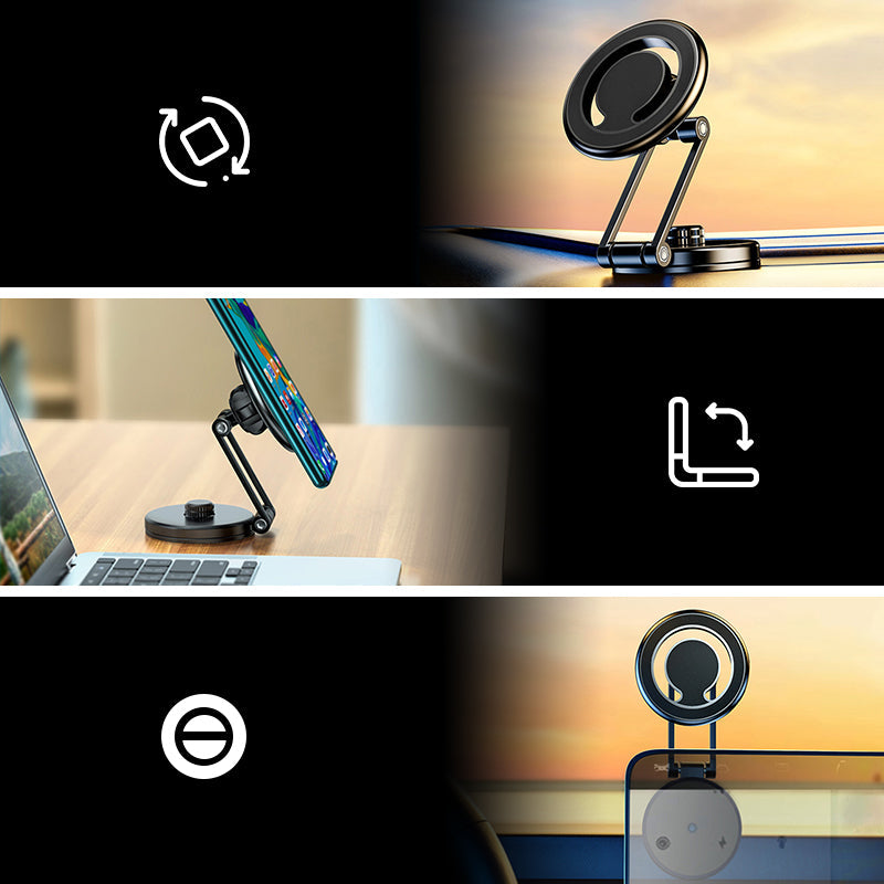 Support magnétique pour téléphone de voiture