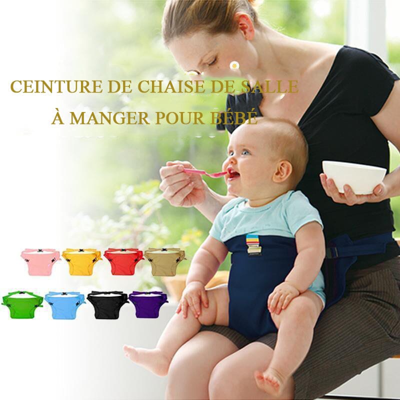 Ceinture de sécurité pour chaise de salle à manger pour bébé