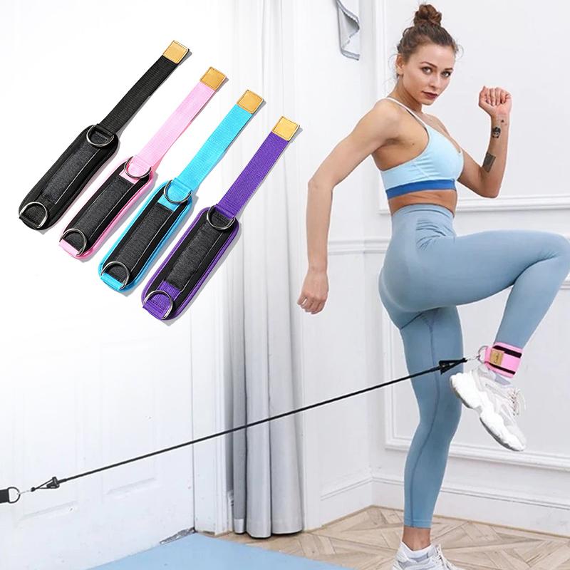 Sangles de câble de cheville rembourrées de musculation