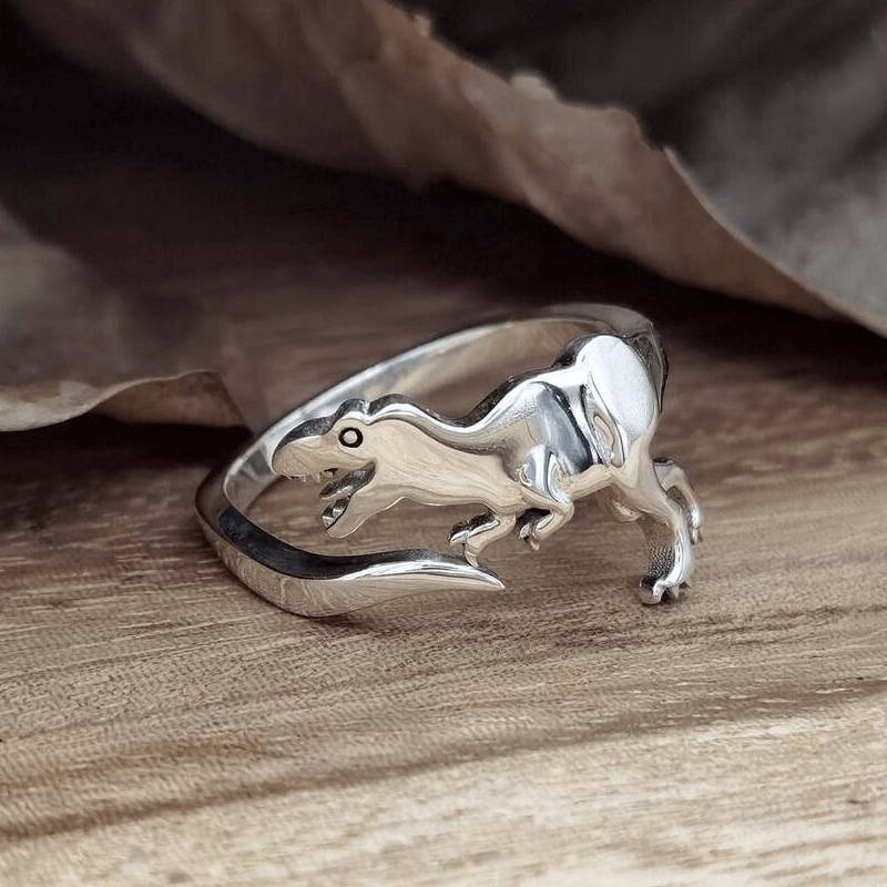 Bague Réglable en Forme de Dinosaure Mignon