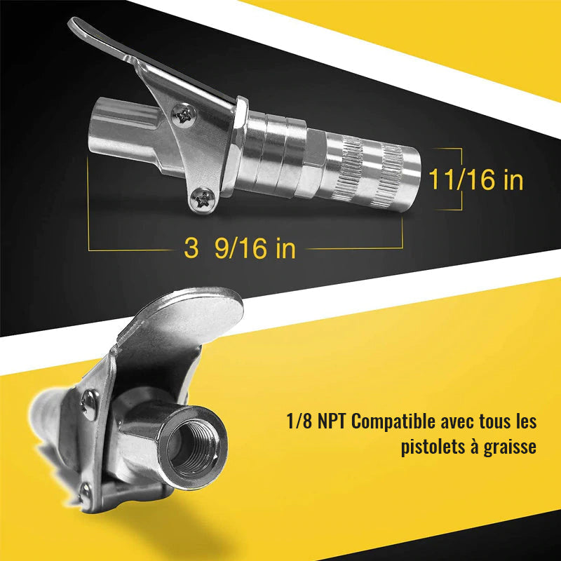 Saker Coupleur de Pistolet à Graisse