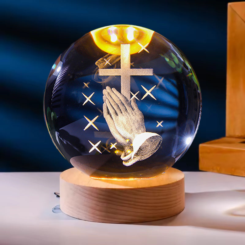 Boule de cristal créative