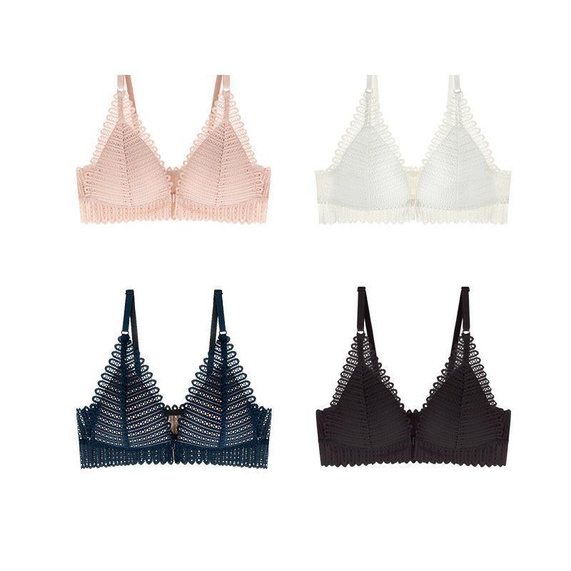 Soutien-gorge Respirant en Dentelle Agrafes Devant