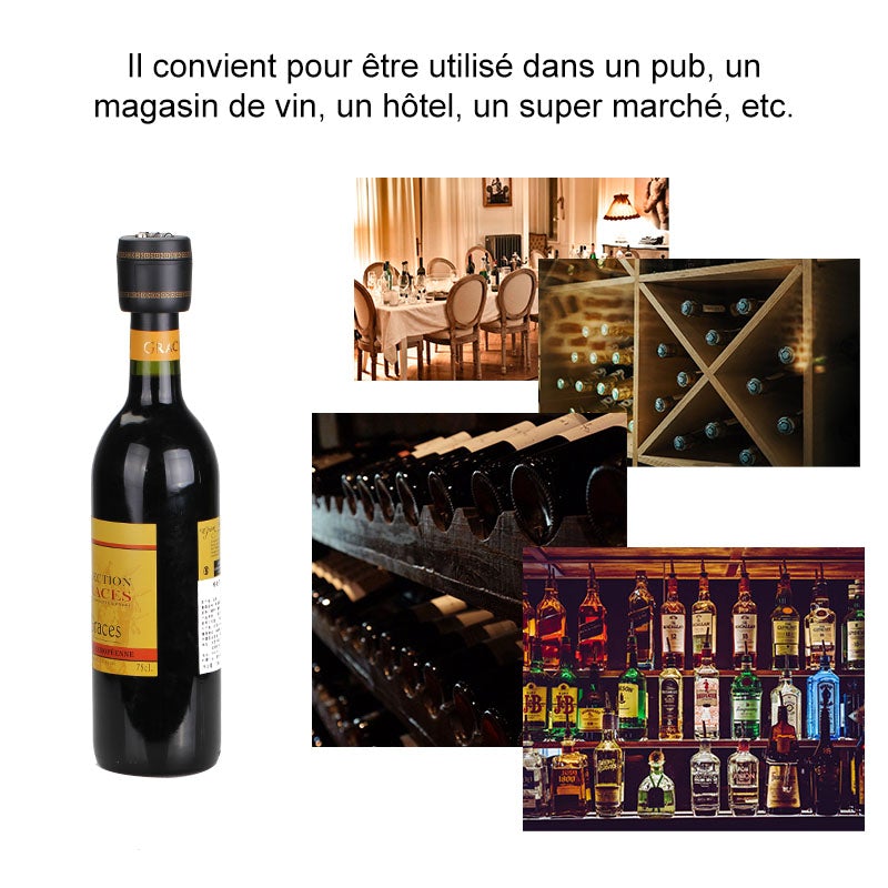 Verrouillage du Mot de Passe de la Bouteille de Vin