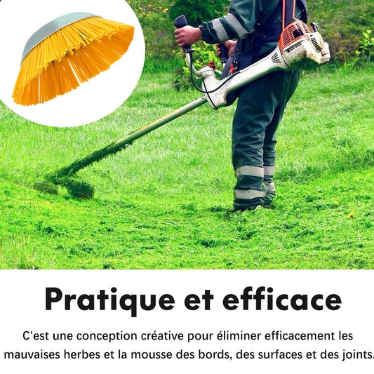 Brosse de Désherbage en Nylon pour Tondeuse