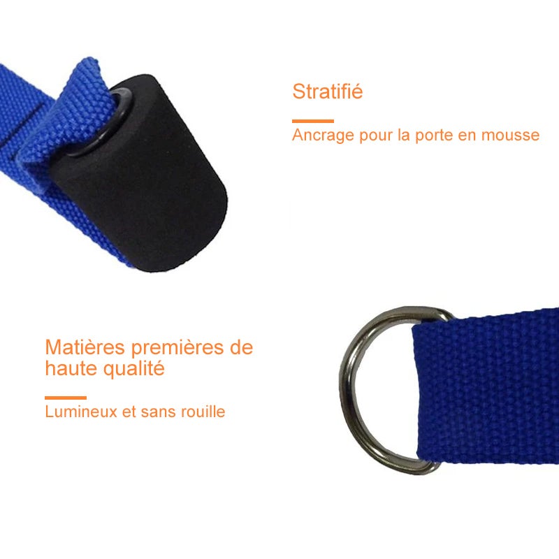Bande Élastique Réglable de Yoga