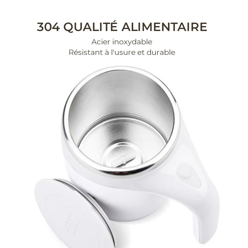 Tasse à café à agitation automatique