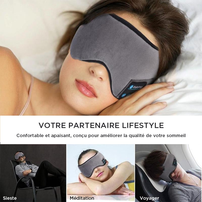 Masque Sans Fil Bluetooth Pour Les Yeux Avec Casque